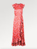 ANGEL SLEEVED CARLA MAXI DRESS