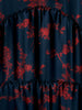 Ridley_London_Silk_Autumn_Winter_Mother_Of_the_Bride_Wedding_Guest_Teal_Rust_Red_Elizabeth_Impression_Liberty_Print_Silk_Satin_Jacqueline_V_Necked_Maxi_Dress_with_Elbow_Length_Sleeves_with_ruffles