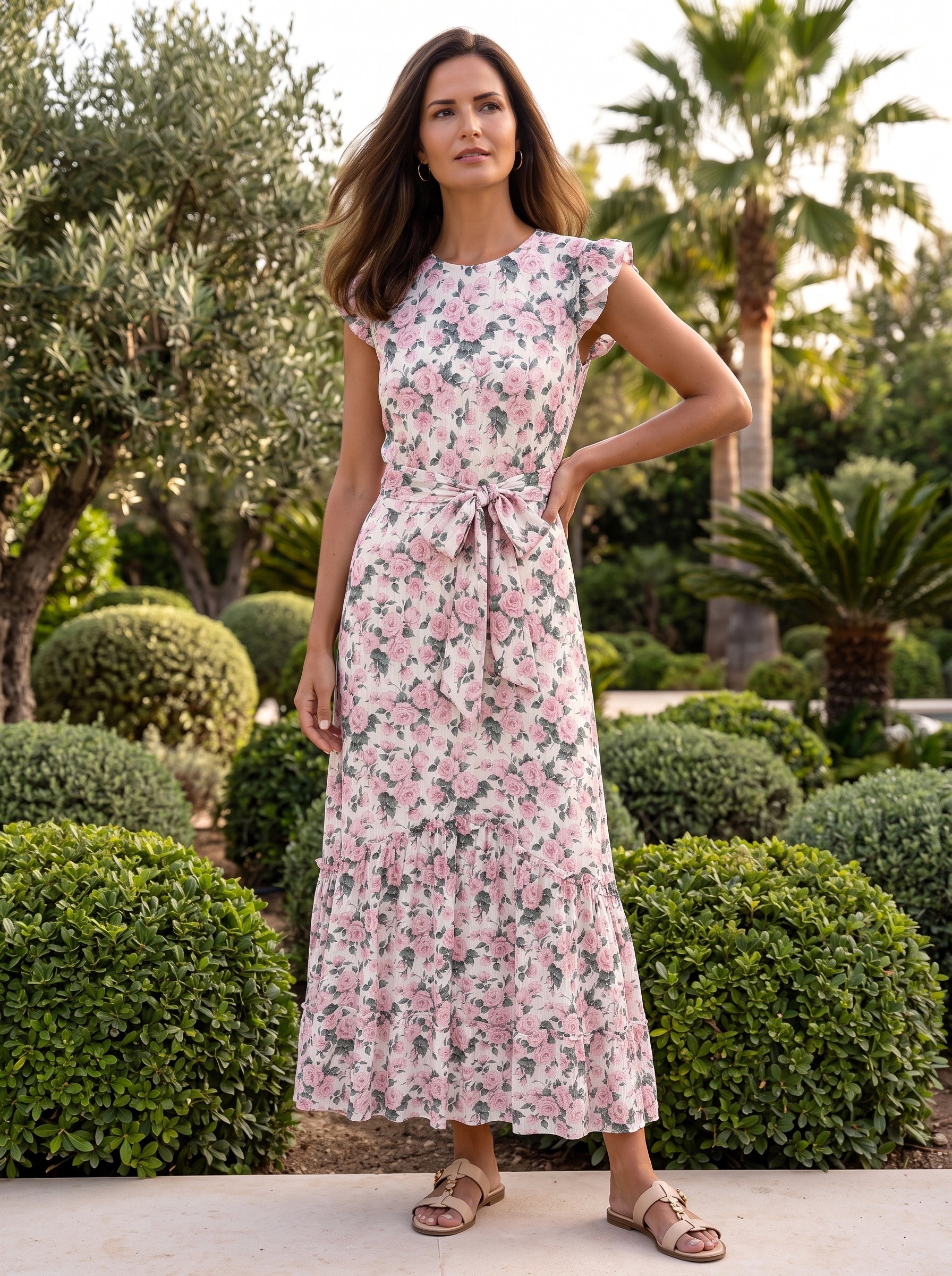 ANGEL SLEEVED JACQUELINE MIDAXI