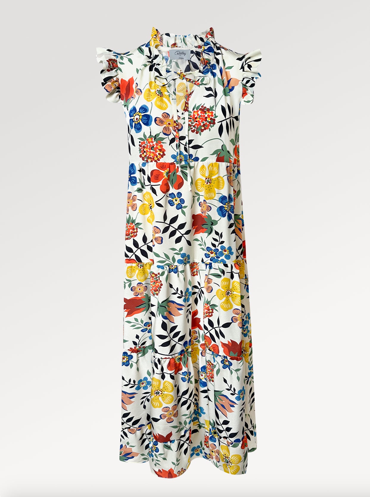 ANGEL SLEEVED SADIE DRESS