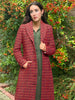 TWEED MAXI COAT
