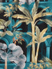 idley_London_Black_Teal_Tropical_Babylon_Liberty_Print_Silk_Satin_