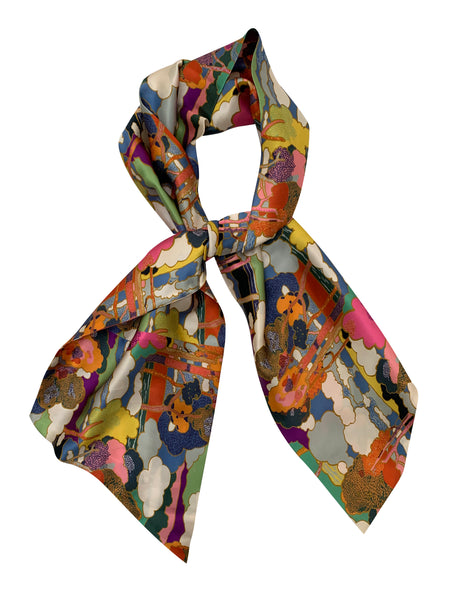 SILK SATIN SCARF