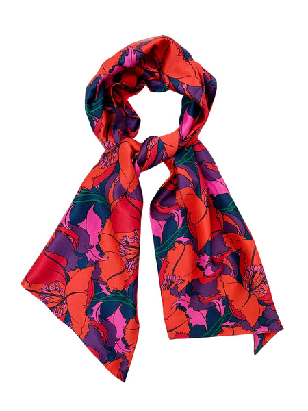 SILK SATIN SCARF