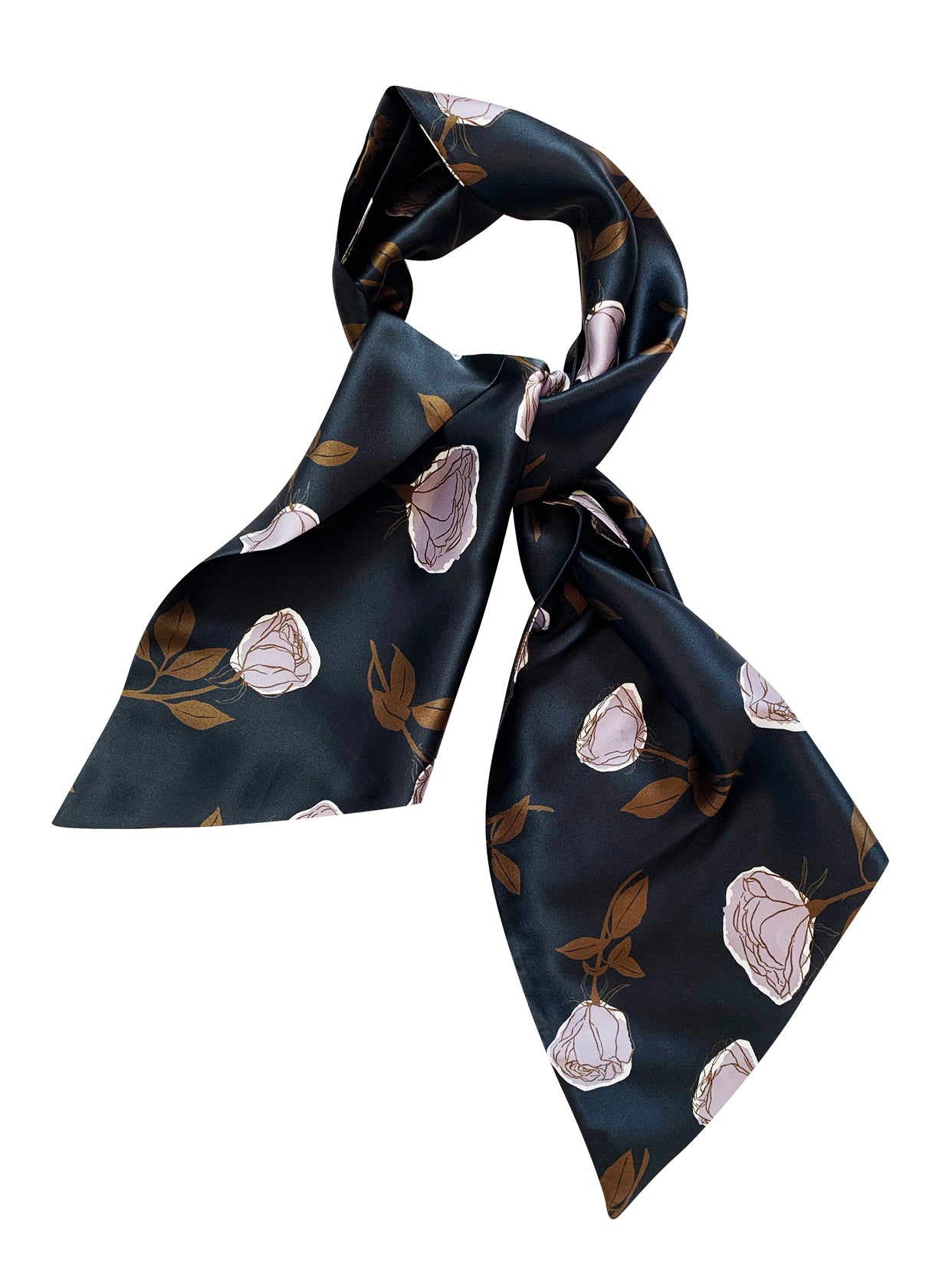 SILK SATIN SCARF
