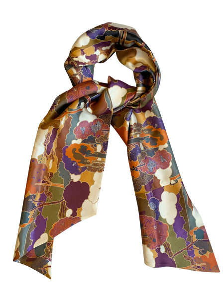 SILK SATIN SCARF