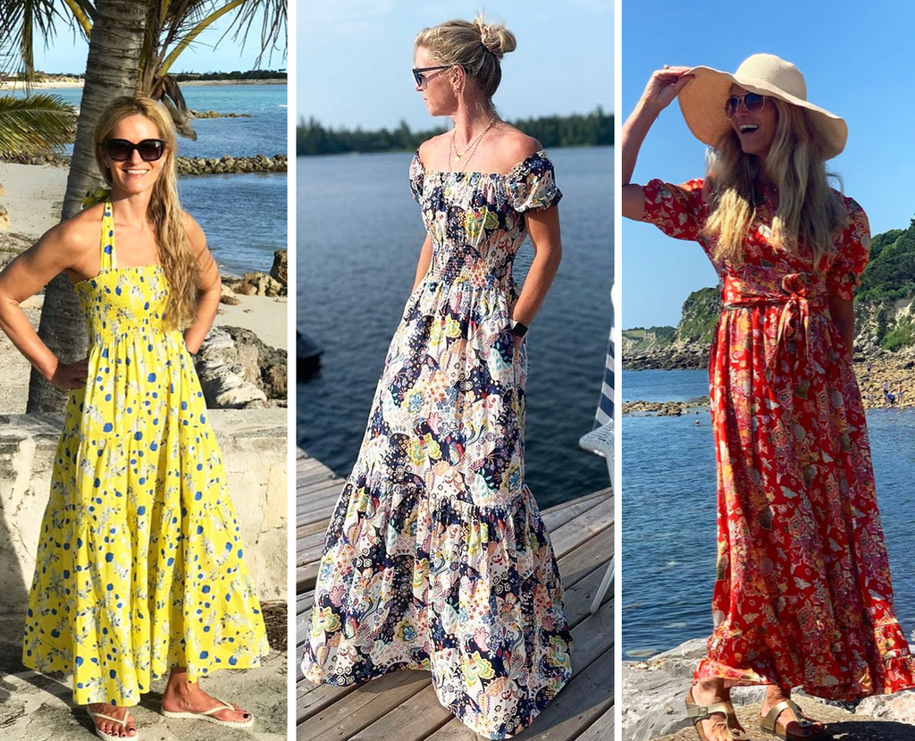 4 holiday destinations, 4 holiday dresses – Ridley London