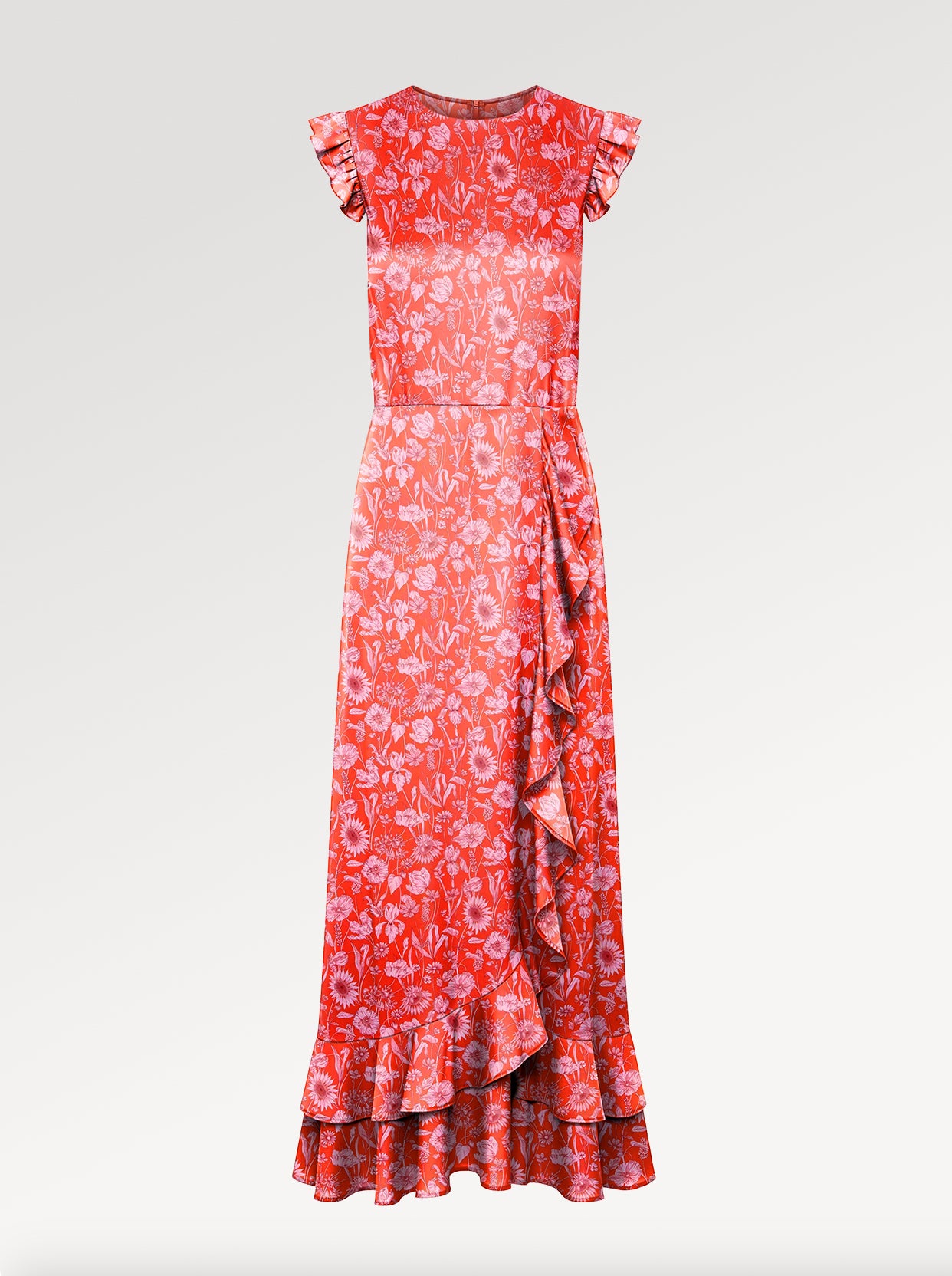 ANGEL SLEEVED CARLA MAXI DRESS