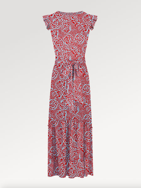 ANGEL SLEEVED JACQUELINE MAXI