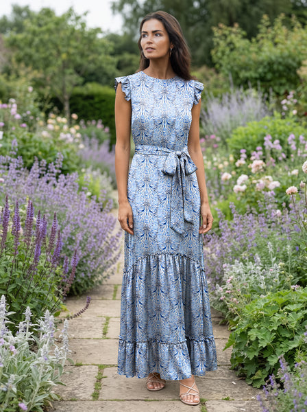 ANGEL SLEEVED JACQUELINE MAXI