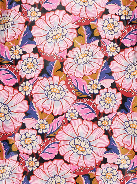 Ridley_London_Magenta_Dark_Fucshia_Pink_Clifford_Liberty_Silk_Satin_Floral