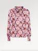 Ridley_London_Dark_Fucshia_Pink_Clifford_Liberty_Silk_Satin_Floral_Alicia_Top_Long_Sleeved_Blouse_With_Shirred_Cuffs