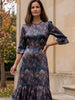 Ridley_London_Silk_Autumn_Winter_Mother_Of_the_Bride_Wedding_Guest_Purple_King_Hera_Peacock_Feather_Liberty_Silk_Twill_Jacqueline_Maxi_Dress