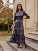 Ridley_London_Silk_Autumn_Winter_Mother_Of_the_Bride_Wedding_Guest_Purple_King_Hera_Peacock_Feather_Liberty_Silk_Twill_Jacqueline_Maxi_Dress