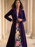 Ridley_London_Purple_Silk_Velvet_Opera_Maxi_Coat