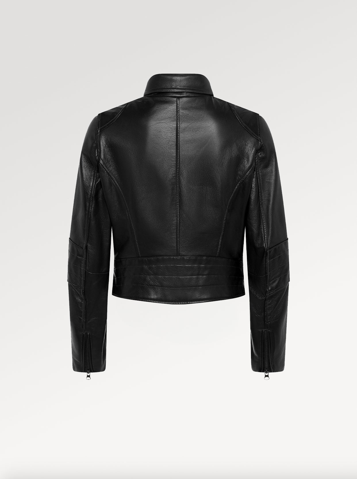 LEATHER BOMBER