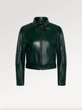 LEATHER BOMBER