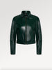 LEATHER BOMBER