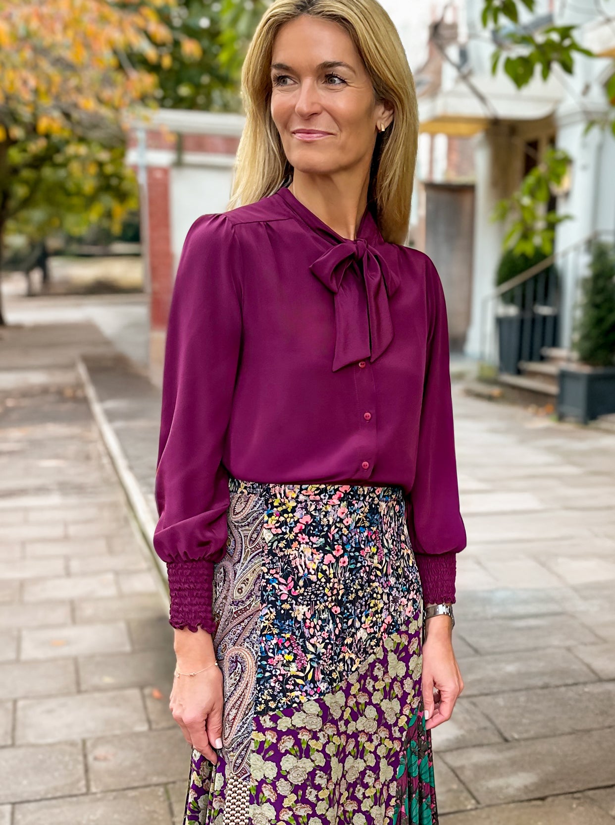 KALEIDOSCOPE MAXI SKIRT