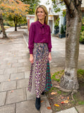 KALEIDOSCOPE MAXI SKIRT
