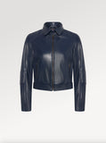 LEATHER BOMBER