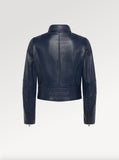 LEATHER BOMBER