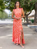 ANGEL SLEEVED CARLA MAXI DRESS
