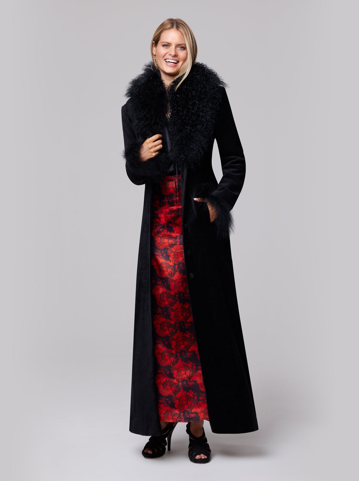 Velvet deals opera coat