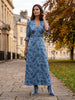 Ridley_London_Silk_Autumn_Winter_Mother_Of_the_Bride_Wedding_Guest_Steel_Blue_Mr_Hunt_Liberty_Print_Paisley_Silk_Satin_Ella_Midi_Dress_with_Elbow_Length_Sleeves_with_ruffle