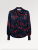 Ridley_London_Teal_Red_Silk_Satin_Elizabeths_Impression_Liberty_Print_Cilla_Pussy_Bow_Long_Sleeved_Blouse_With_Shirred_Cuffs
