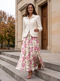 Ridley_London_Cream_Pink_Marta_Amelia_Silk_Twill_Mother_Of_the_Bride_Wedding_Guest_Rose_Print_Liberty_Silk_Allegra_Maxi_Dress_With_Full_Skirt_And_Fitted_Bodice