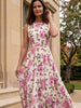 Ridley_London_Cream_Pink_Marta_Amelia_Silk_Twill_Mother_Of_the_Bride_Wedding_Guest_Rose_Print_Liberty_Silk_Allegra_Maxi_Dress_With_Full_Skirt_And_Fitted_Bodice