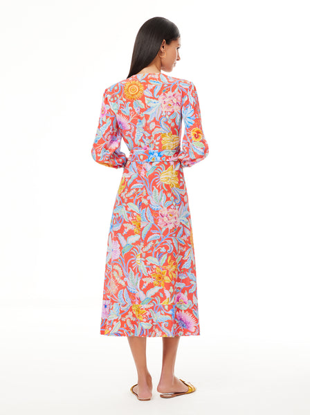 SALLY WRAP DRESS