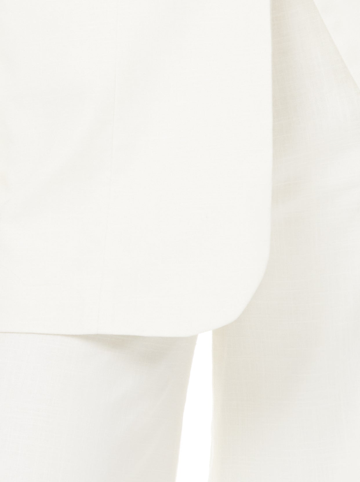 White Evening Kameez Trouser Suit In Georgette Zari Work APR34   ShreeFashionWear